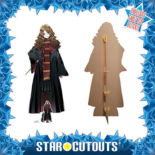 Hermione Granger Anime Style Harry Potter Lifesize Cardboard Cutout 167cm Product Gallery Image